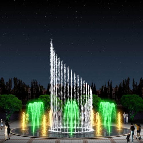 咸寧公園霧森設備與噴泉系統的融合應用